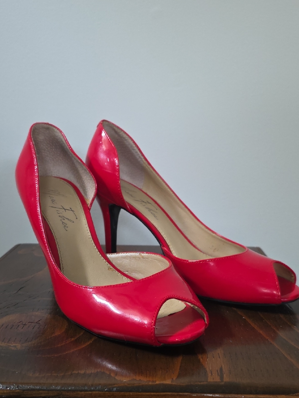Marc Fisher Peep-Toe High Heel Pumps - Size 8.5